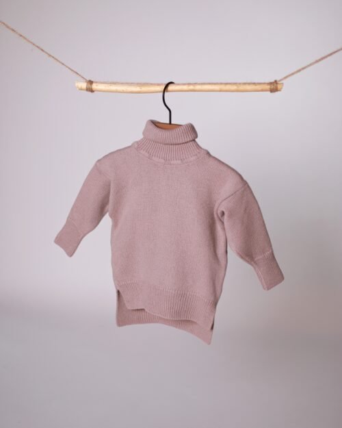 laisvas merino vilnos megztinis vaikams