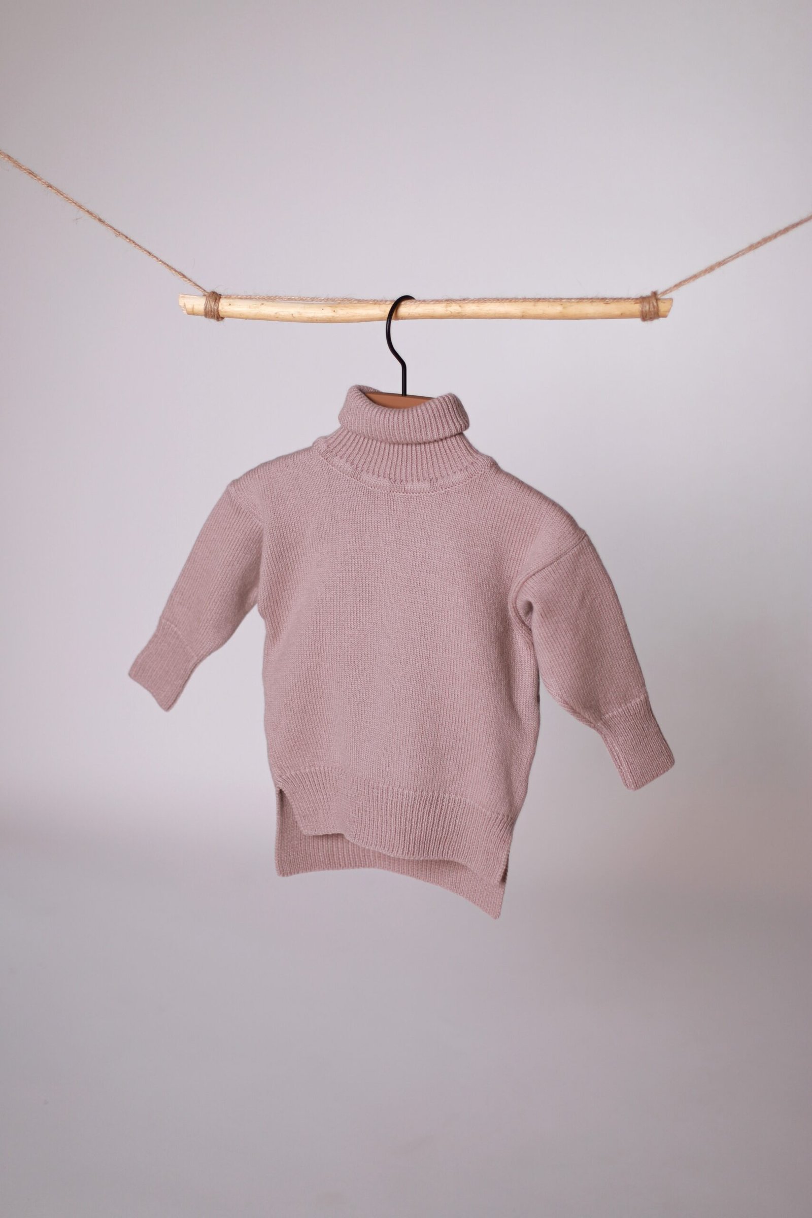 laisvas merino vilnos megztinis vaikams