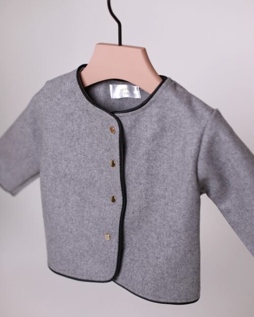 elegantiškas vilnos švarkelis vaikams