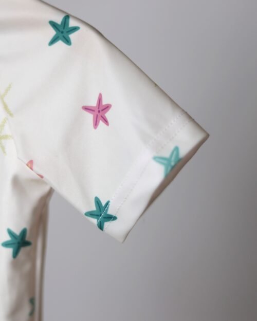 maudymosi kostiumėlis mergaitei su užtrauktuku