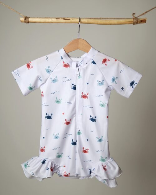 vaikiškas vienos dalies maudymosi kostiumėlis