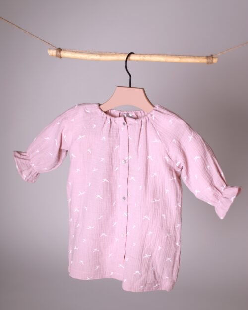 vaikiška muslino suknelė