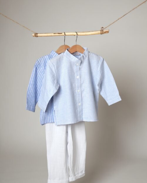 vaikiškas kostiumėlis iš lino