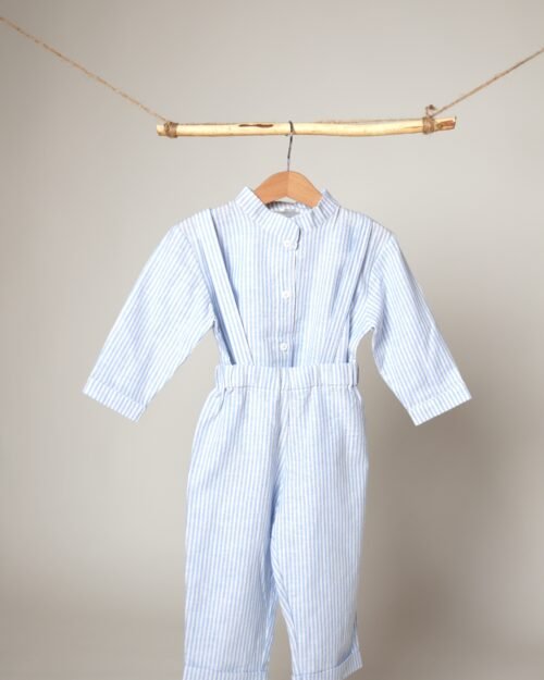 lininiai kostiumėliai vaikams