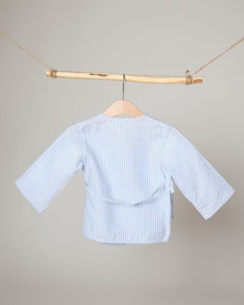 laisvas lino švarkas