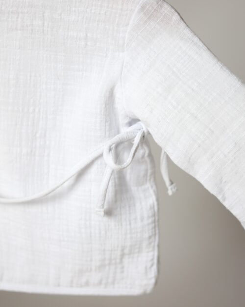 susiaučiamas muslino švarkelis vaikams