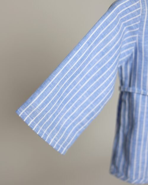 mėlynas linins švarkelis vaikams