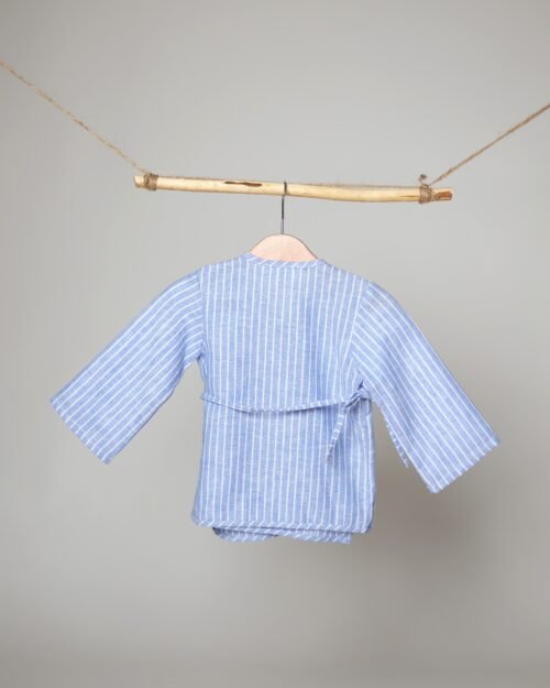 susiaučiamas lino švarkas vaikams