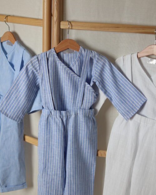 lininiai kostiumėliai vaikams