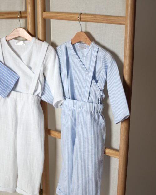 vaikiški lininiai drabužiai