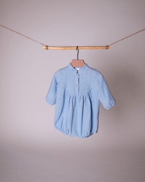 mergaitiškas medvilnės kombinezonas