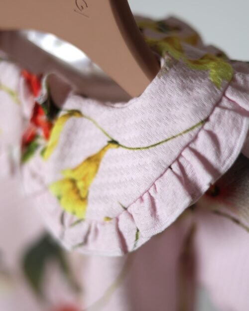 raukinių marškiniai mergaitei