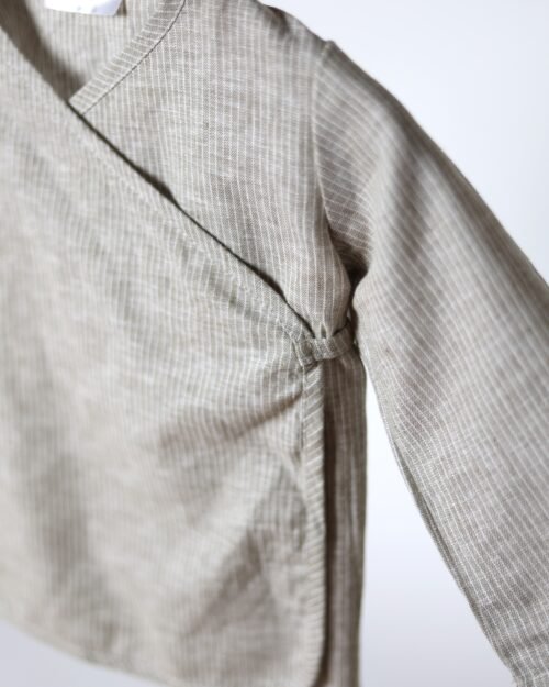 vaikiškas lino švarkas