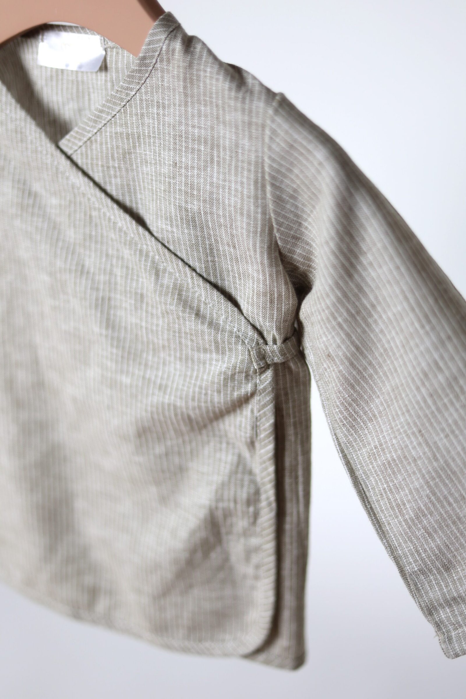 vaikiškas lino švarkas