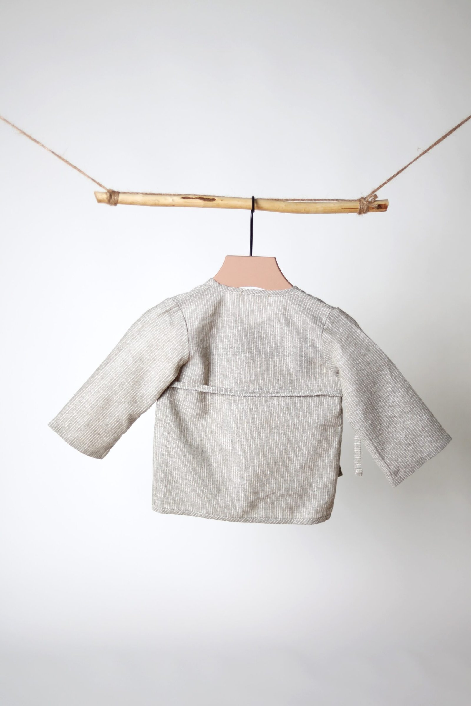 vaikiškas lino siaustinukas