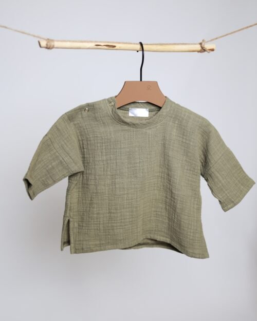 muslino marškinėliai vaikams