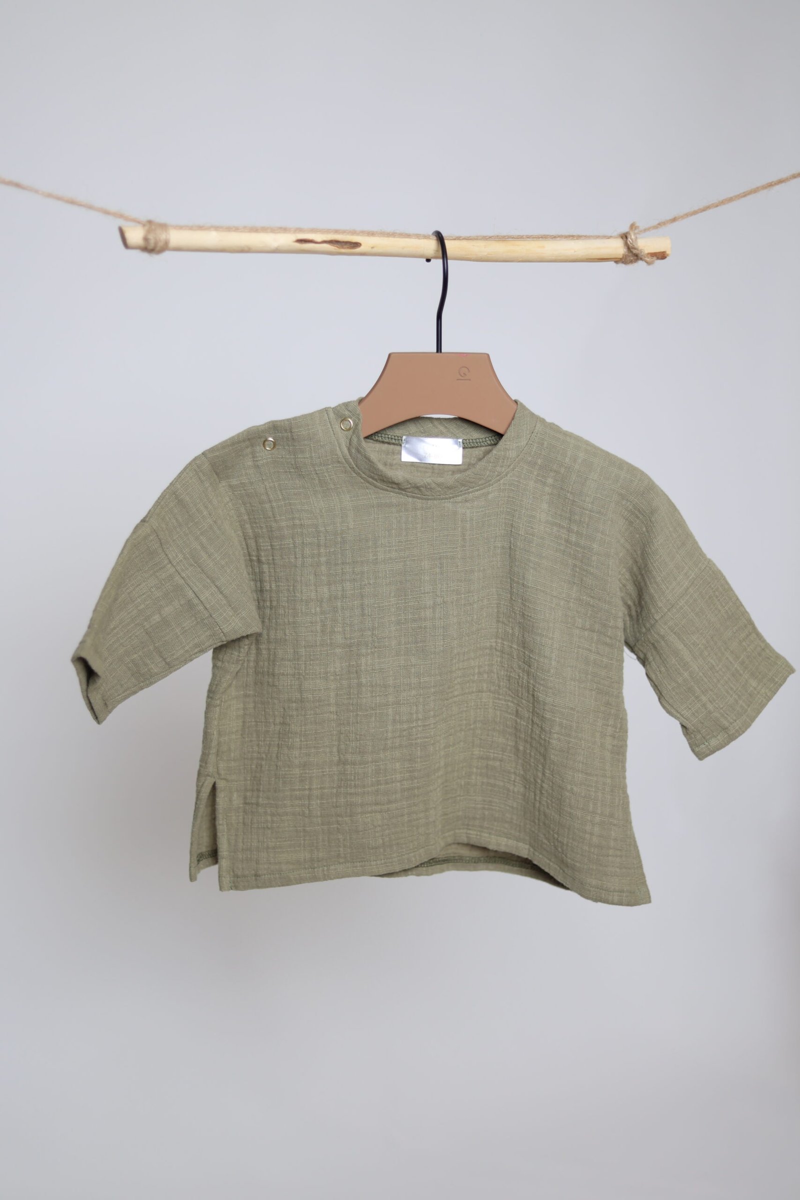 muslino marškinėliai vaikams