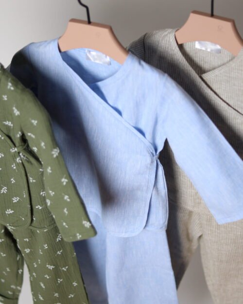 lininiai kostiumėliai vaikams