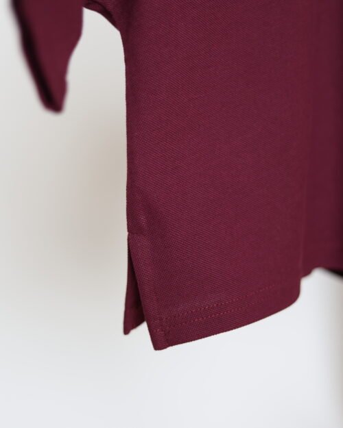 burgundiškos spalvos marškinėliai vaikams