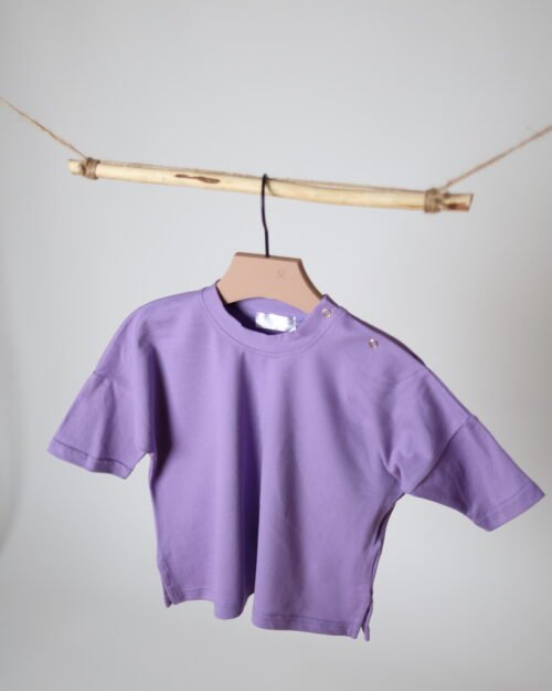 laisvi medvilnės marškinėliai vaikams