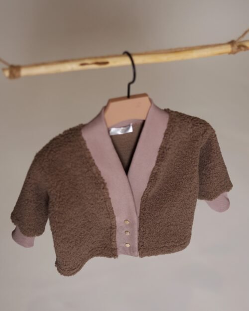 rudas švarkelis vaikams