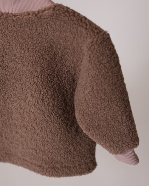 vaikiškas teddy švarkas