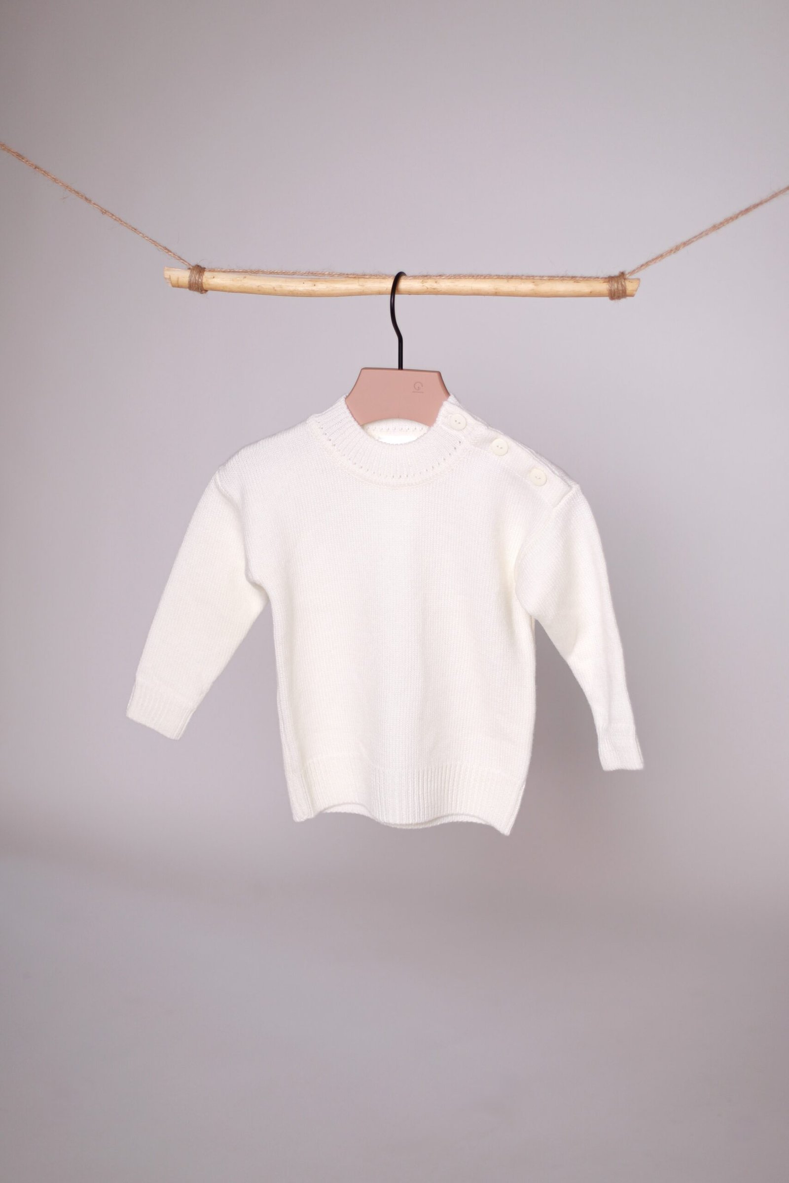 vaikiškas merino vilnos megztinis