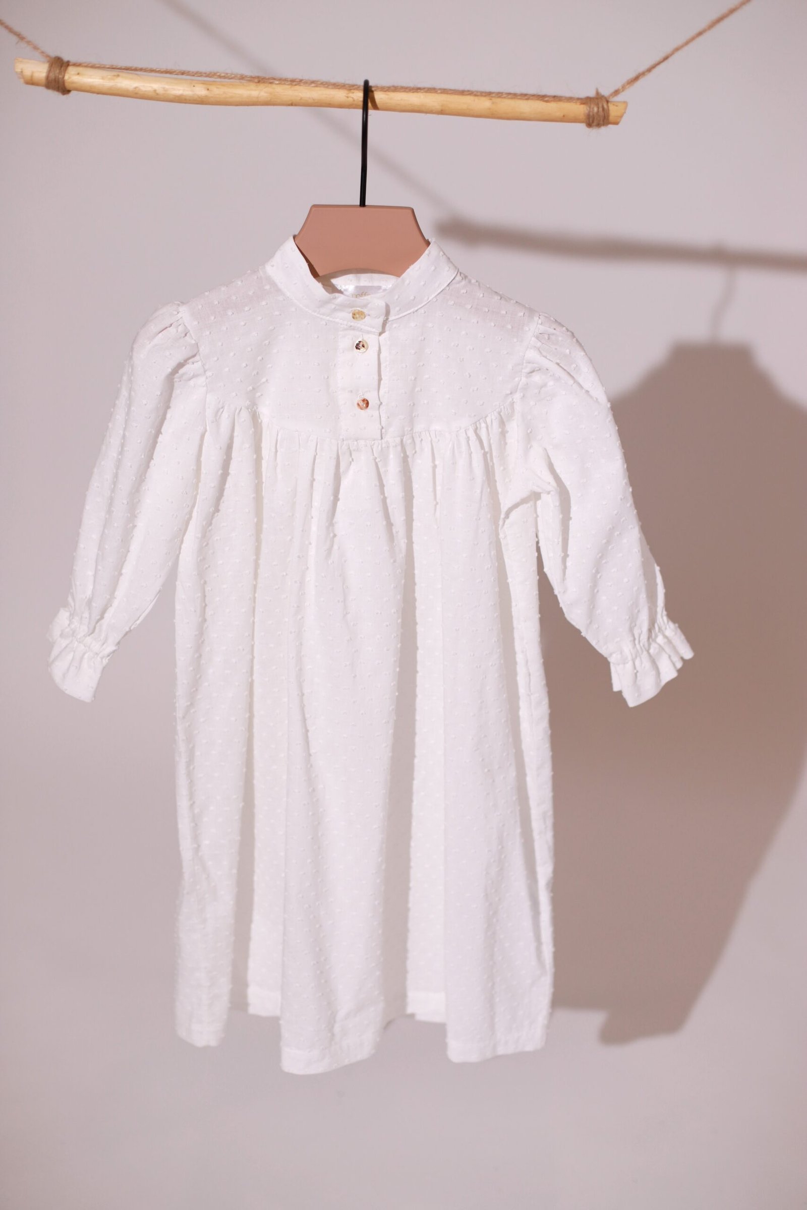 maxi medvilnės suknelė