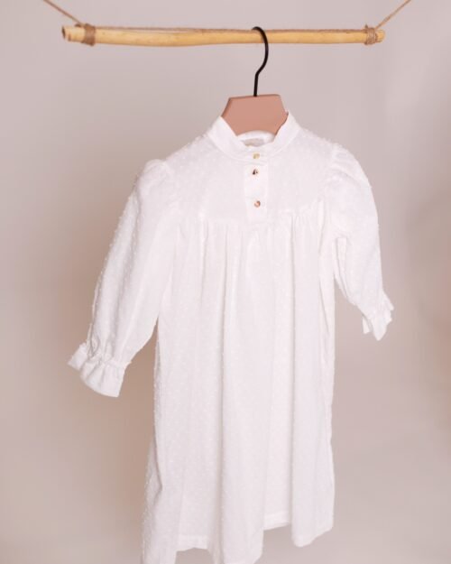 ilga medvilnės suknelė