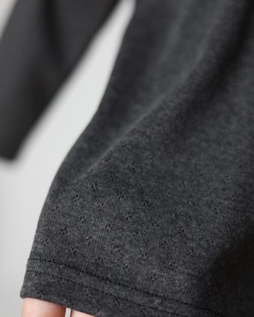 siuvinėtos medvilnės megztinis