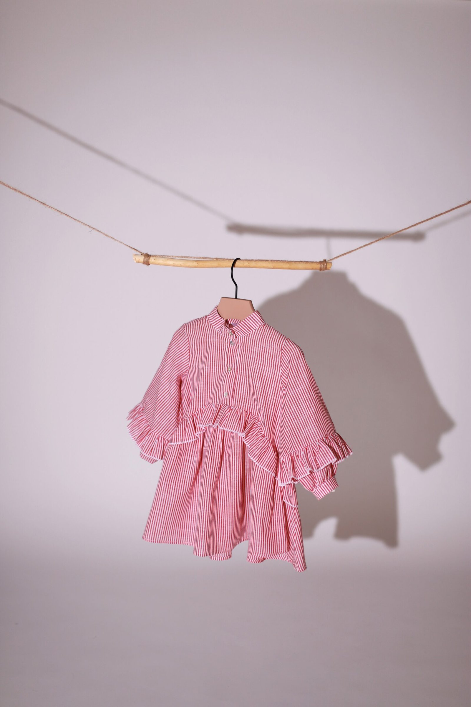 mergaitiška medvilnės suknelė