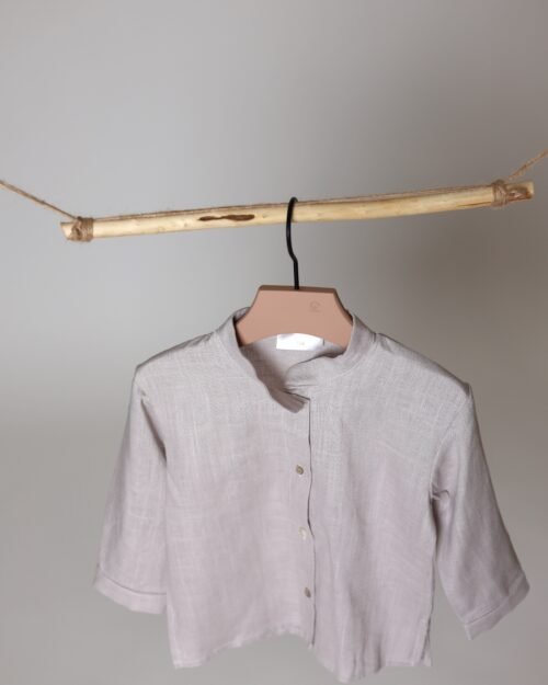 lininiai marškiniai berniukui