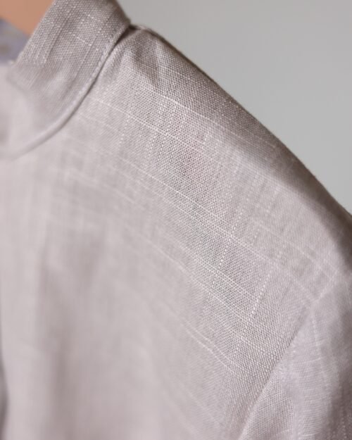 natūralaus lino marškiniai