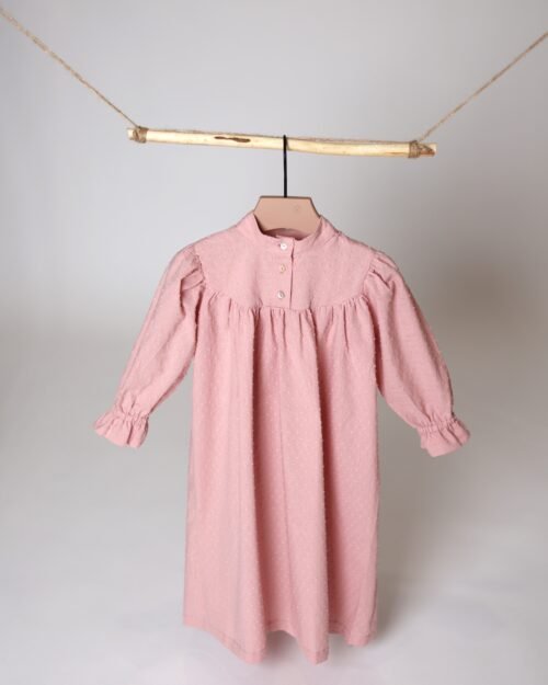 mergaitiška medvilnės suknelė