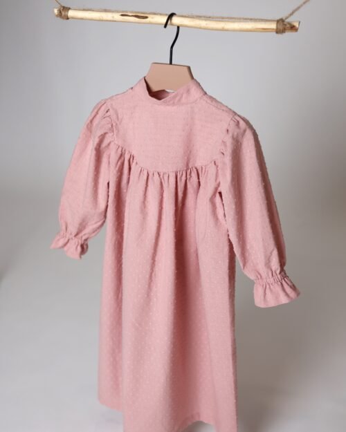 mergaitiška suknelė ilgomis rankovėmis