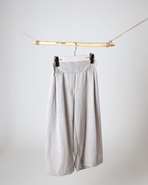 plačios lininės kelnės vaikams