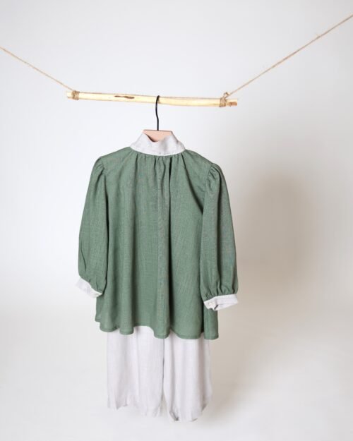 lininiai drabužiai mergaitei