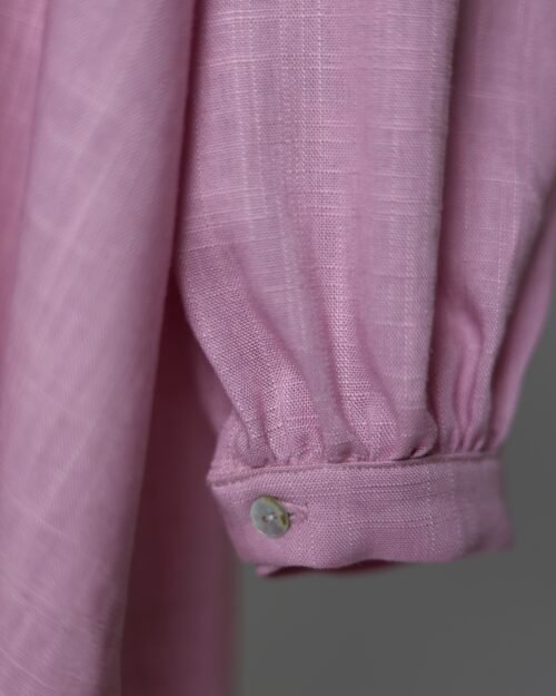 rožinės spalvos marškiniai mergaitei