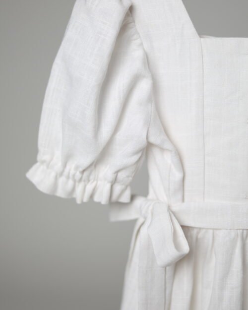 linine suknelė mergaitei