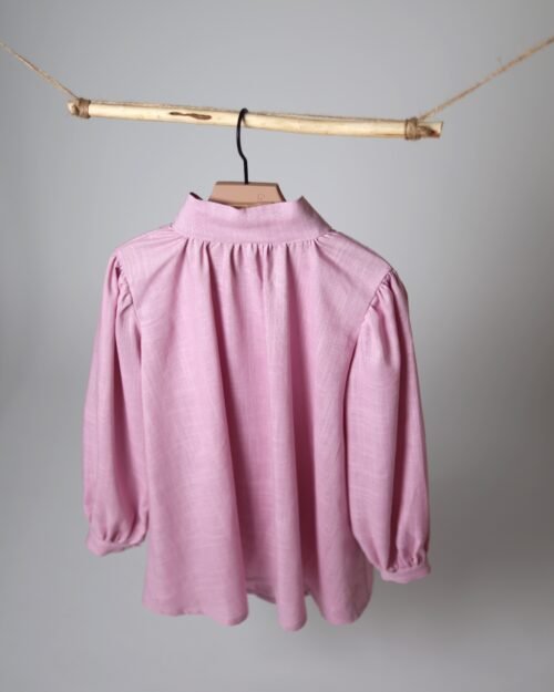 lininiai marškiniai mergaitei