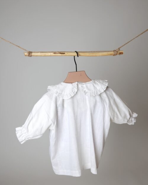 lino marškiniai su raukinukais