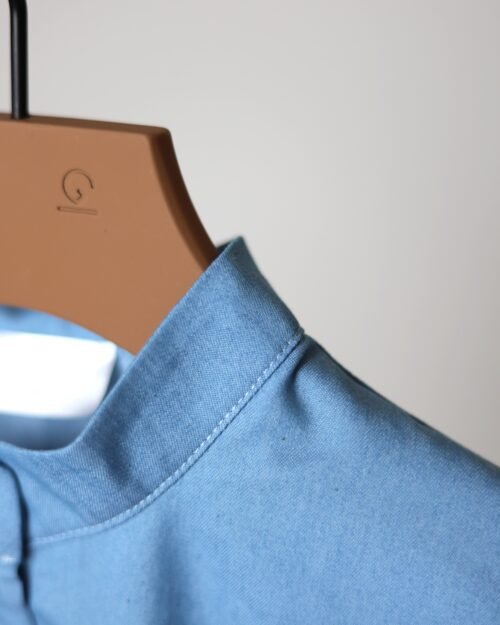 džinsiniai marškiniai