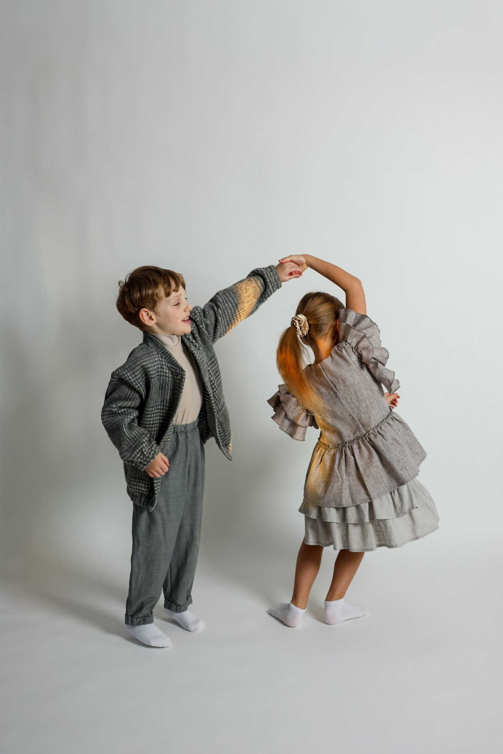 vaikiški lino drabužiai