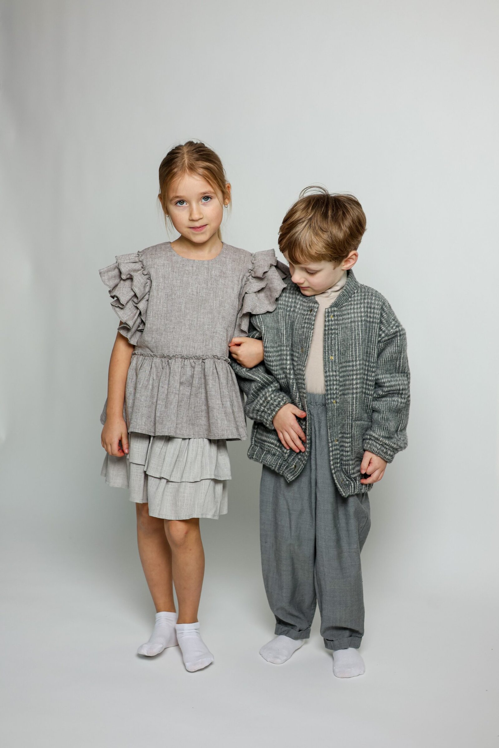 raukinukų palaidinė mergaitei