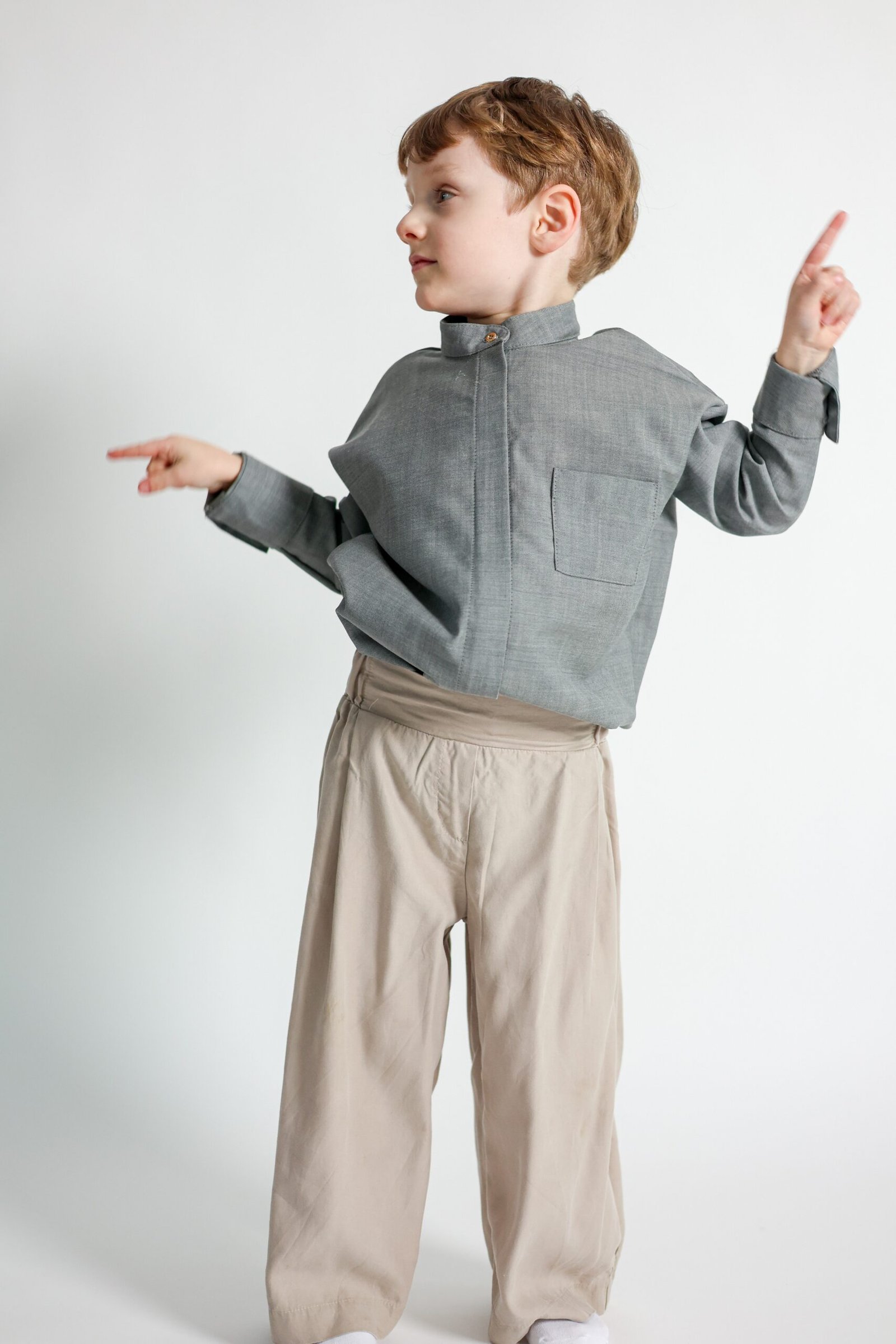 klasikiniai marškiniai vaikams