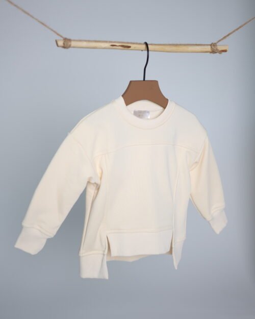 kreminis džemperis vaikams