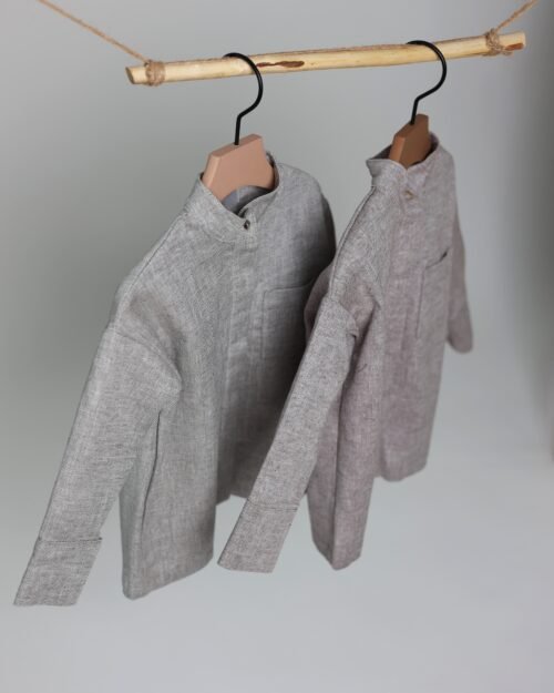 vaikiški lininiai drabužiai