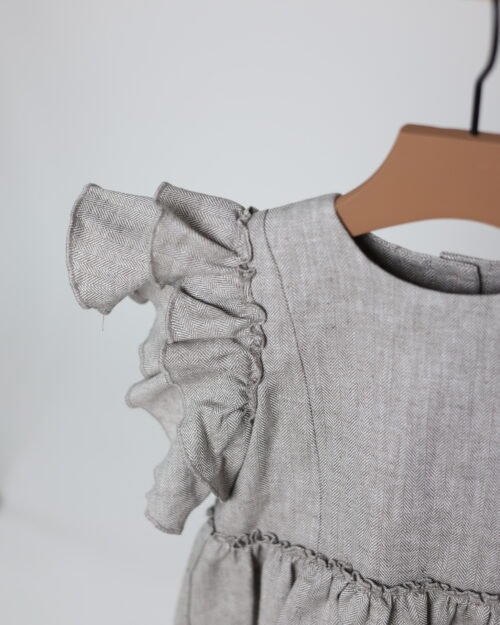 vaikiški lino marškiniai