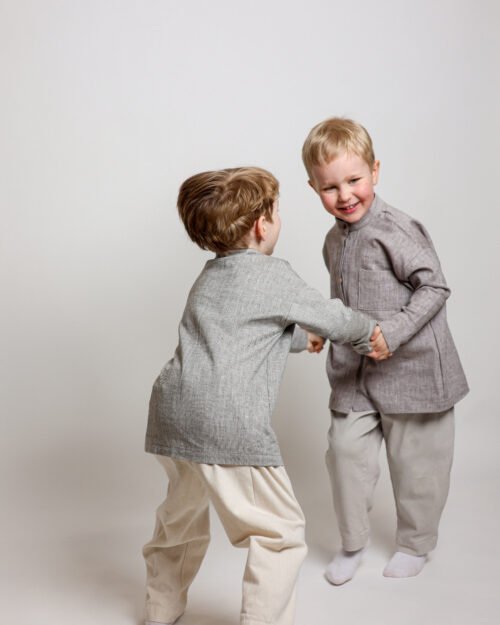 lininiai drabužiai berniukams