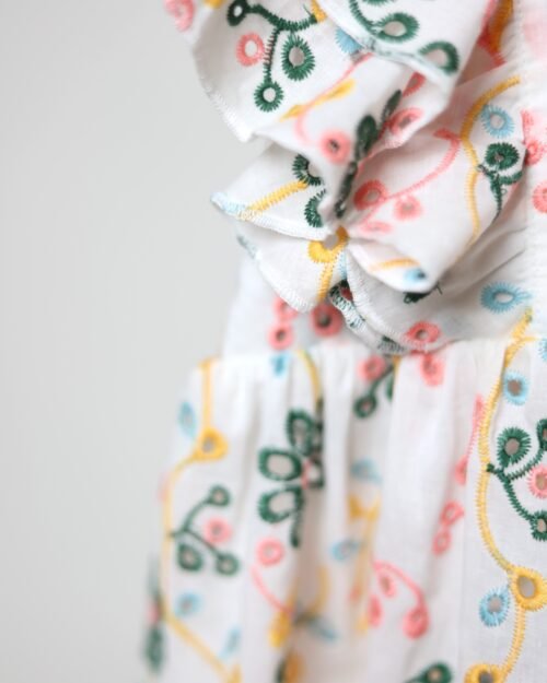 siuvinėtos suknelės mergaitėms